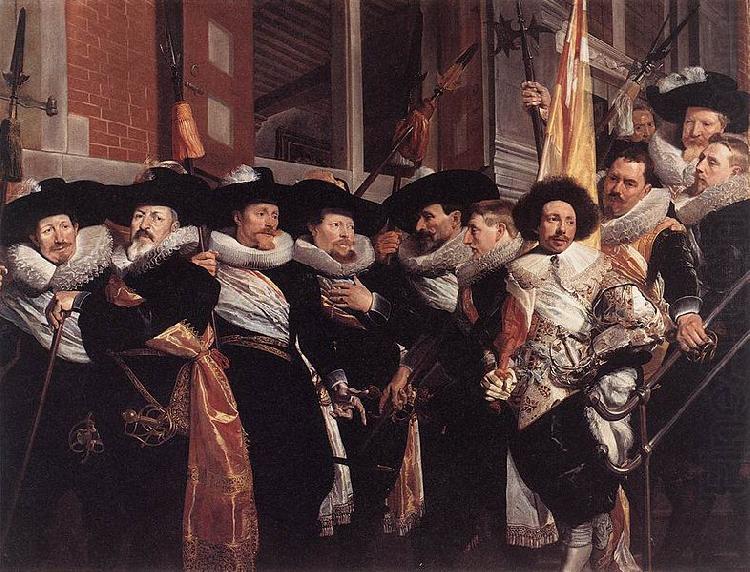 Officers and sergeants of the St Hadrian Civic Guard on their retirement in 1630, Hendrik Gerritsz. Pot